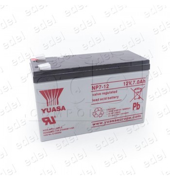 BATTERY 12V 7AH RAE INCLUDED