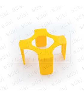 LAY5-EB40E PROTECTOR STOP SETA PLASTICO AMARILLO