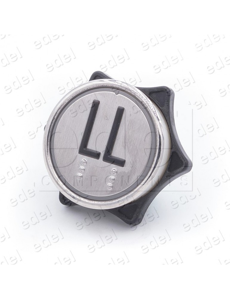 PUSH BUTTON HUNTER MD-7 1NO LIGHT 24V RED "LL"