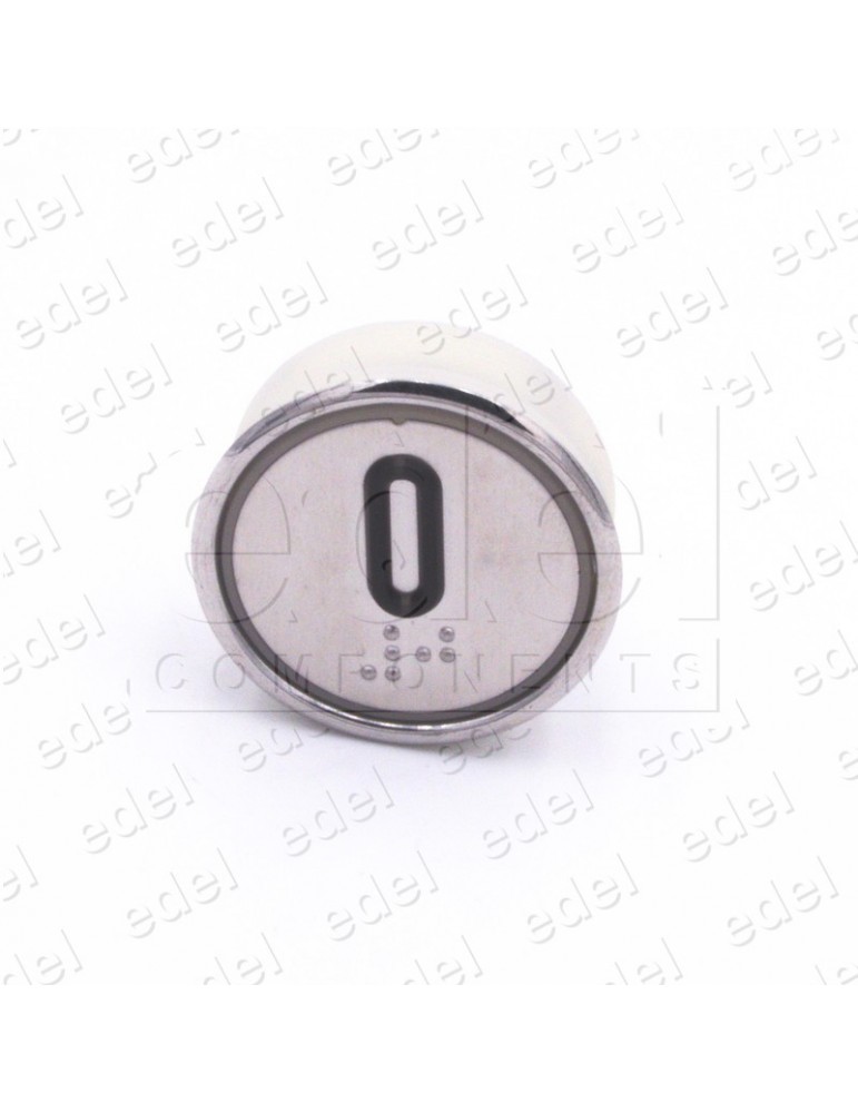 PUSH BUTTON HUNTER MD-7 1NO LIGHT 24V RED "0"
