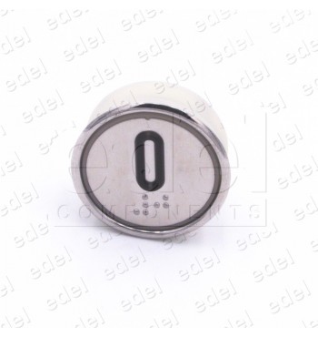 PUSH BUTTON HUNTER MD-7 1NO LIGHT 24V RED "0"