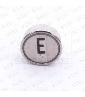 PUSH BUTTON HUNTER MD-7 1NO LIGHT 24V RED "E"