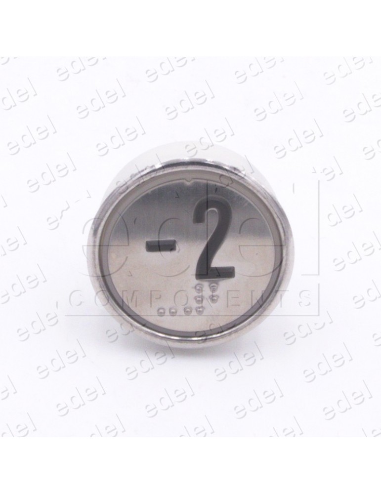 PUSH BUTTON HUNTER MD-7 1NO LIGHT 24V BLUE "-2"