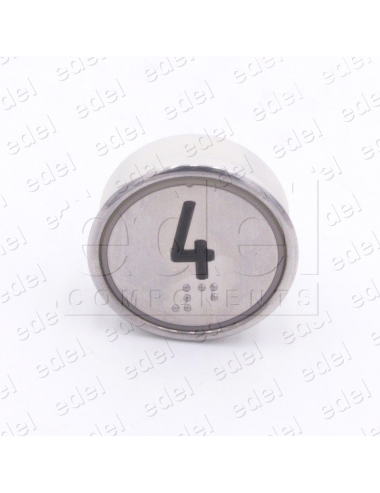 PUSH BUTTON HUNTER MD-7 1NO LIGHT 24V BLUE "4"