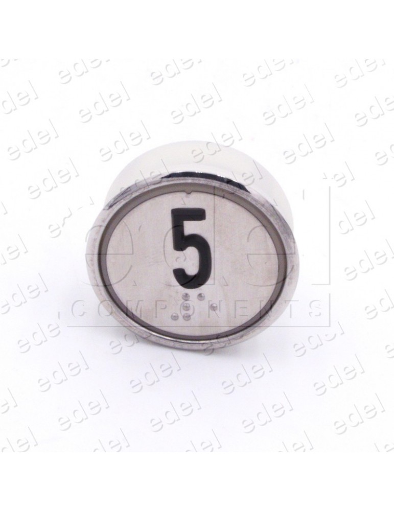 PUSH BUTTON HUNTER MD-7 1NO LIGHT 24V BLUE "5"