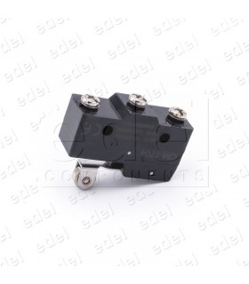 MICRO AVEC BOUTON ET ROULEMENT BORNES À VIS