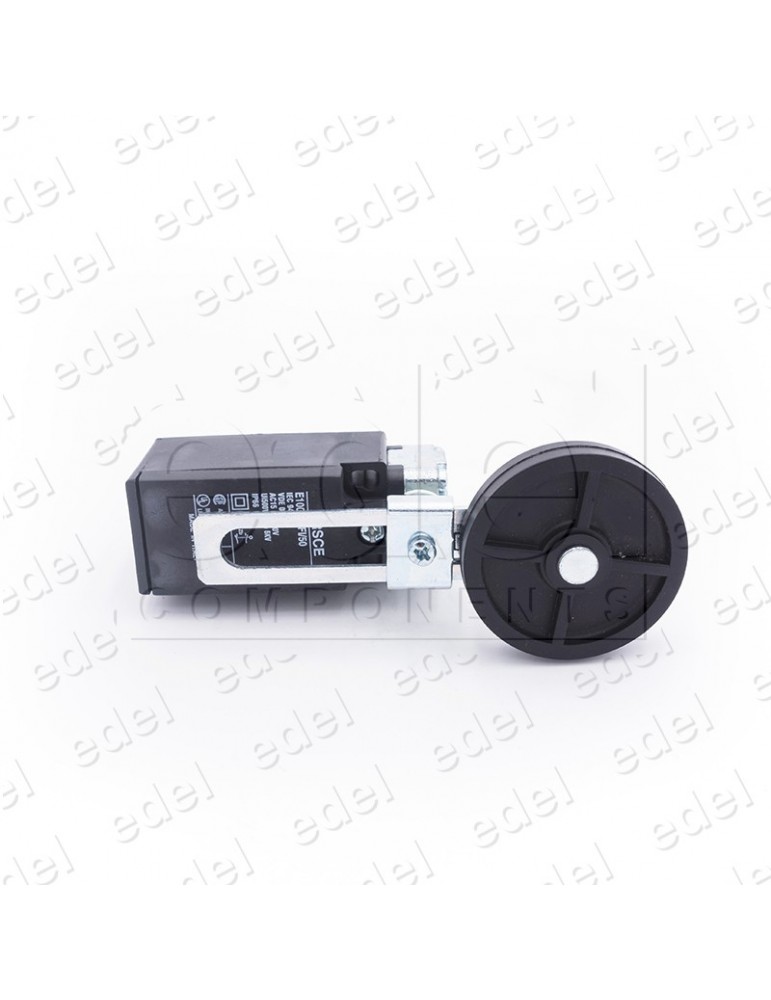 PLASTIC CONTACT ROTATING HEAD ADJUSTABLE LEVER WITH ROLLER 50MM