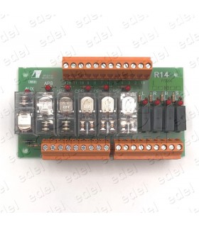 PLACA RELES MARVI R-14