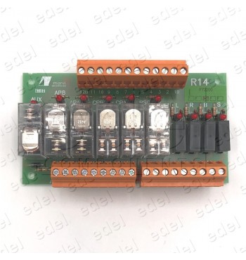 PLACA RELES MARVI R-14