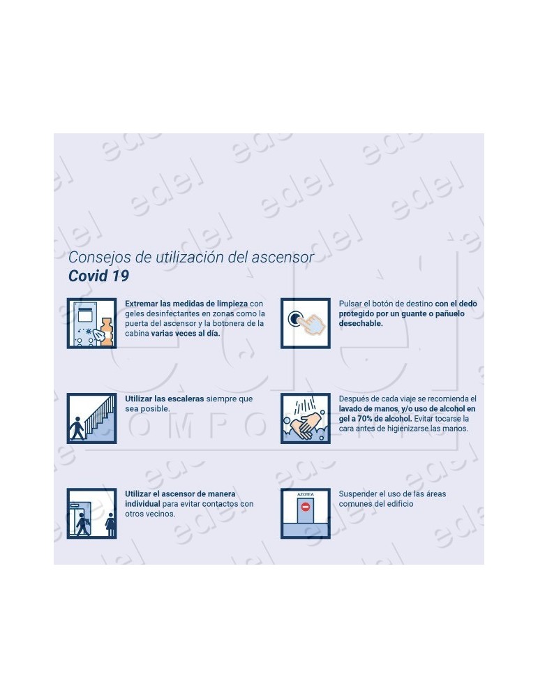ADHESIVE CABIN UTILIZATION ADVICE COVID-19