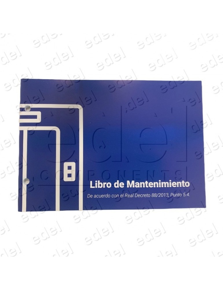 ELEVATOR MANTENIMENT BOOK