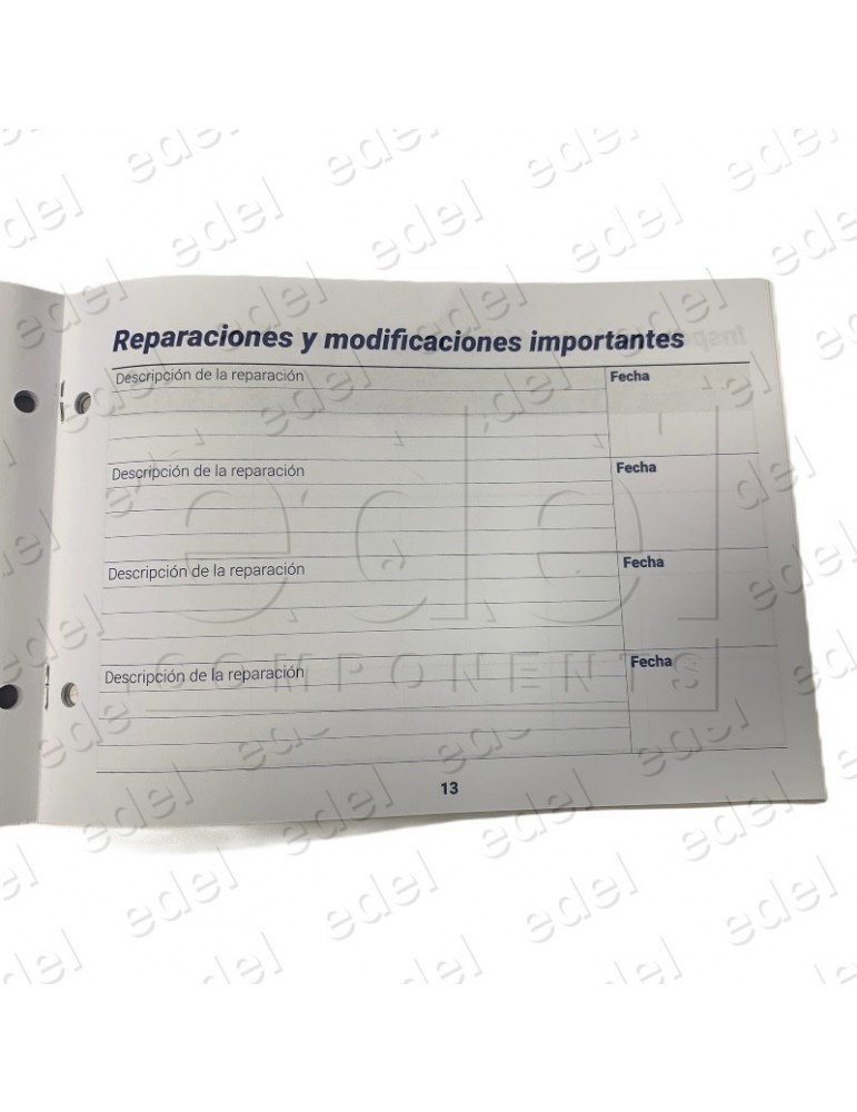 LIBRO MANTENIMIENTO ASCENSORES