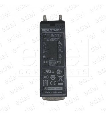 REXL2TMP7 TIMER RELAY REXL2TMP7 MINI 230VAC 5A 2NO