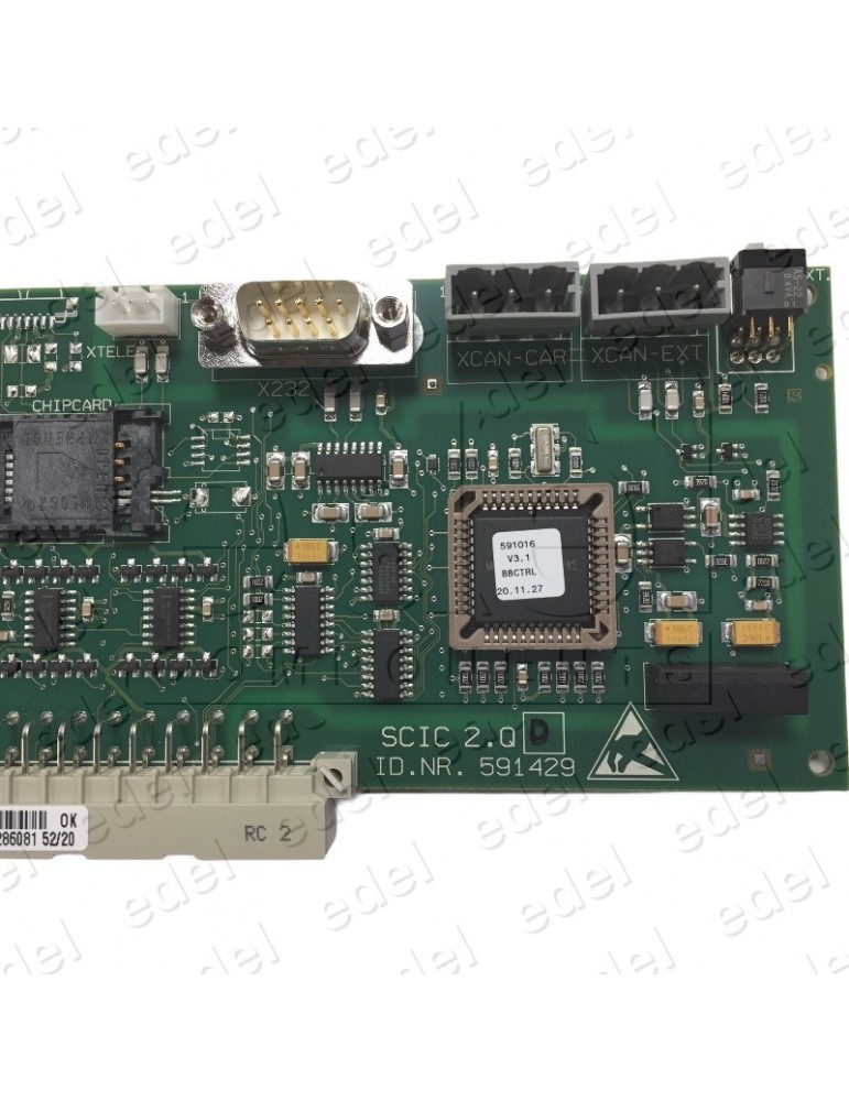 591429 PLACA SCHINDLER SCIC 2.Q