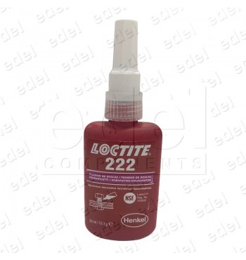 LOCTITE ROJO 222 50ML. FIJA TORNILLOS