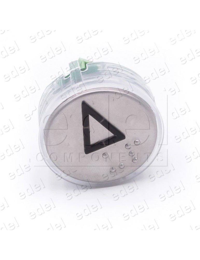 PUSH BUTTON VEGA VENUS  RED LIGHT 12/24V  ARROW UP