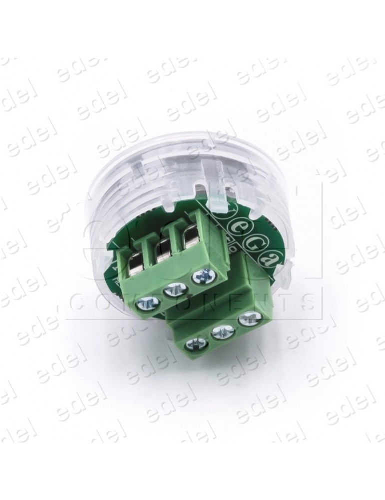 PUSH BUTTON VEGA VENUS  RED LIGHT 12/24V 0