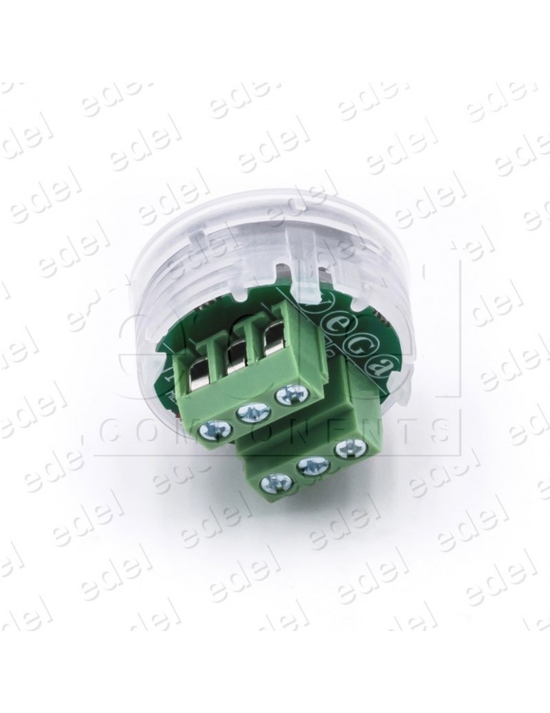 PUSH BUTTON VEGA VENUS  RED LIGHT 12/24V 2