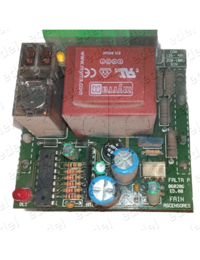 PLACA FALTA PULSOS FAIN