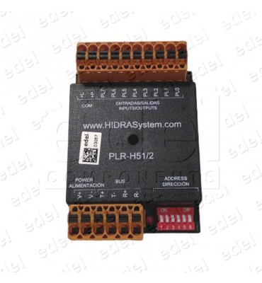 PLR- 8 INPUT/OUPUT MÓDULO REMOTO SILVA HIDRA